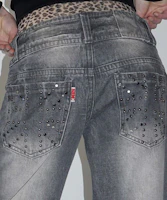 Lookbook (Women) Sculptor Union Jack Engineered Denim Washed Gray Jeans SC25S410LG