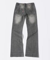 Purchase (Women) Sculptor Union Jack Engineered Denim Washed Gray Jeans SC25S410LG