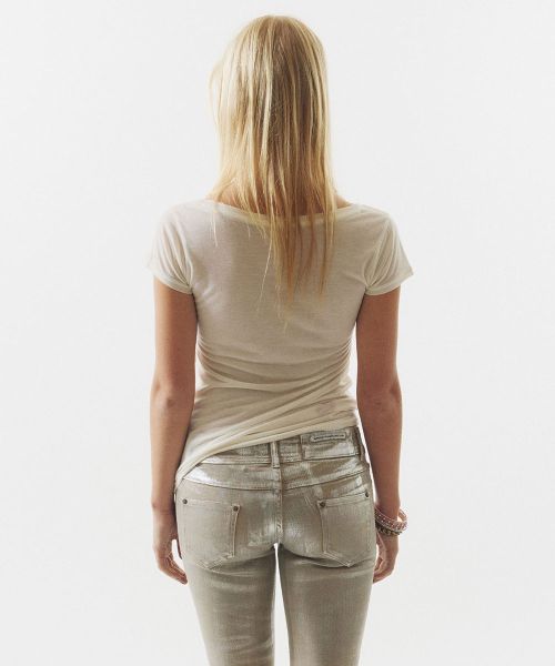 Lookbook (Women) SCULPTOR White Wet Sheer Tee SC26S239WH