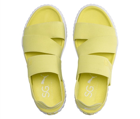 (Women) Puma Selena Gomez x Cali Sandal Yellow 370758-01 Lookbook (Women) Puma Selena Gomez x Cali Sandal Yellow 370758-01
