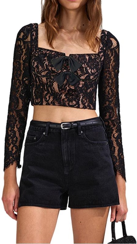 women-self-portrait-black-lace-long-sleeve-crop-shirt-swf-342-c02700