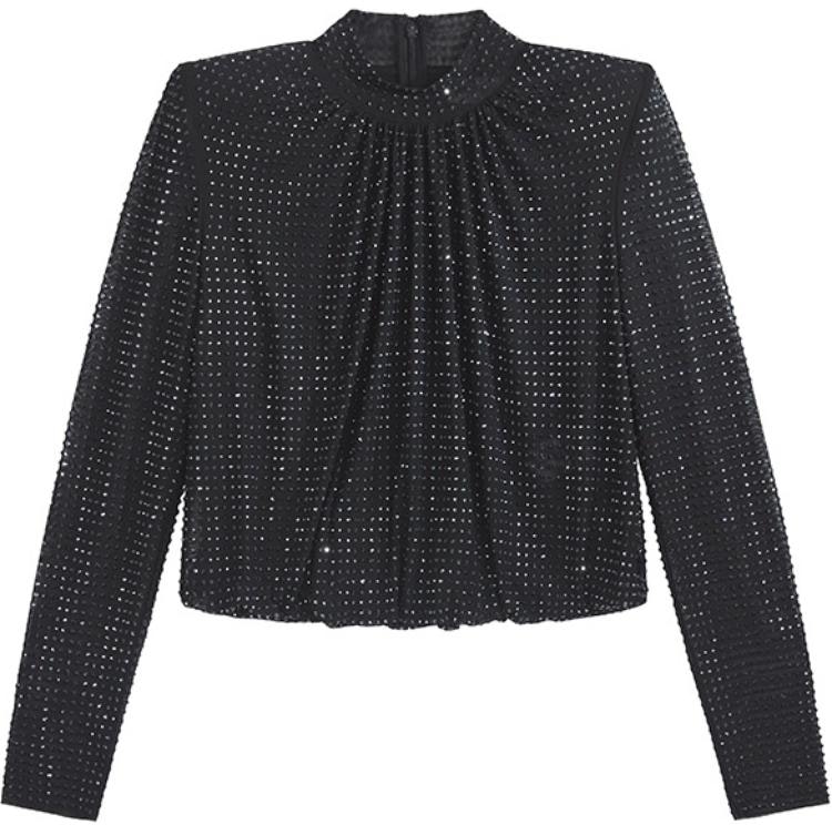 women-self-portrait-black-long-sleeve-shirt-with-starry-rhinestone-details-swf-344-c02500