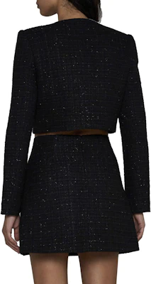 (Women) Self-Portrait Black Solid Slim-Fit Casual Mini Skirt. RS24041SKB-BLACK Purchase (Women) Self-Portrait Black Solid Slim-Fit Casual Mini Skirt. RS24041SKB-BLACK