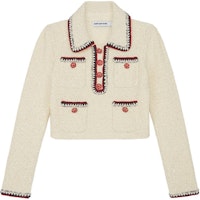 (Women) Self-Portrait Casual Comfy Sweater Ivory White. SWF344M02500 (Women) Self-Portrait Casual Comfy Sweater Ivory White. SWF344M02500