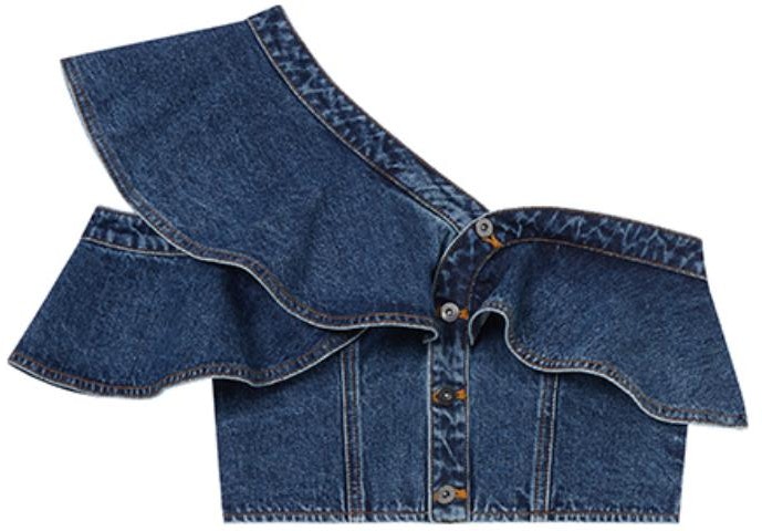 women-self-portrait-denim-blue-asymmetric-ruffle-cropped-top-swf-352-c04100