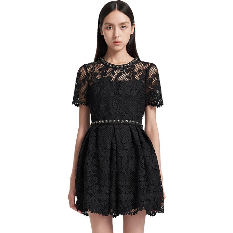 (Women) Self-Portrait  Elegant A-Line Princess Evening Dress Short-Sleeve Gown SWF344Y14200 圖 3