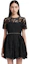 Lookbook (W) Self-Portrait Gaun Malam Elegant A-Line Princess Lengan Pendek SWF344Y14200
