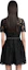 Shop (W) Self-Portrait Gaun Malam Elegant A-Line Princess Lengan Pendek SWF344Y14200