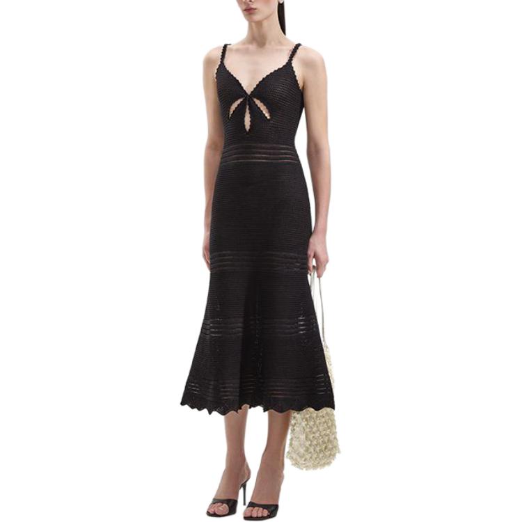 (Women) Self-Portrait  Elegant V-neck Hollow Out Gown - Chic Party Princess Dress SWF352M08500 圖 3