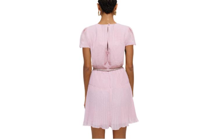 (Women) Self-Portrait  Embroidered Tie Short-Sleeve Dress SWF332Y15600 圖 3