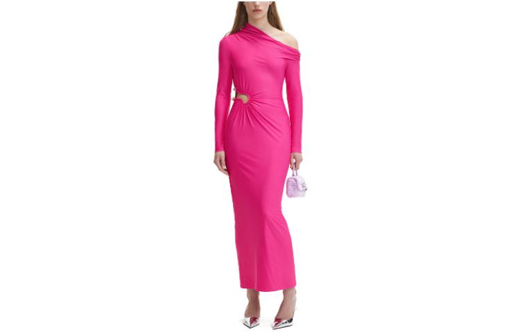 (Women) Self-Portrait  French One-Shoulder Cutout Long Sleeve Slim Dress SWF344Y17600109 圖 2