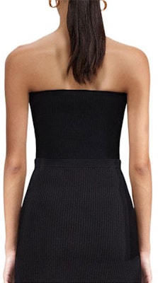 (W) Top Sin Tirantes Ajustado de Punto con Botones de Self-Portrait. SWF333M01600 Lookbook (W) Top Sin Tirantes Ajustado de Punto con Botones de Self-Portrait. SWF333M01600