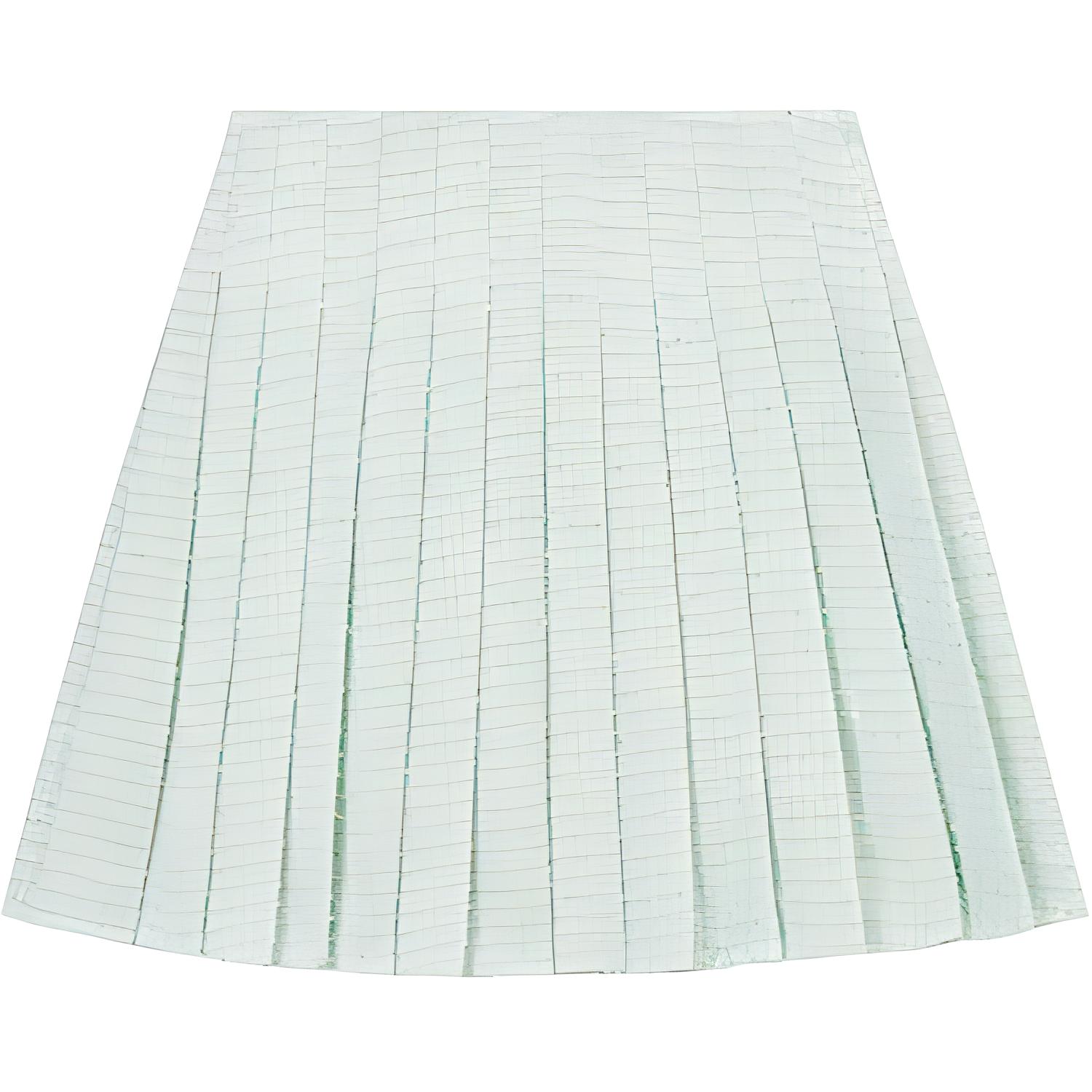 (Women) Self-Portrait  Mint Green Trendy Casual Skirt. SWF351Q01300