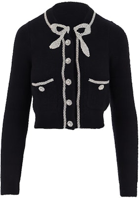 (W) Self-Portrait Kardigan Lengan Panjang Navy Blue Colorblock Sweater. SWF344M05900549 Buy (W) Self-Portrait Kardigan Lengan Panjang Navy Blue Colorblock Sweater. SWF344M05900549