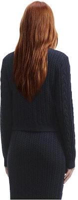 (W) Self-Portrait 海軍藍修身針織開襟毛衣長袖毛線衫 SWF351M00200 Lookbook (W) Self-Portrait 海軍藍修身針織開襟毛衣長袖毛線衫 SWF351M00200