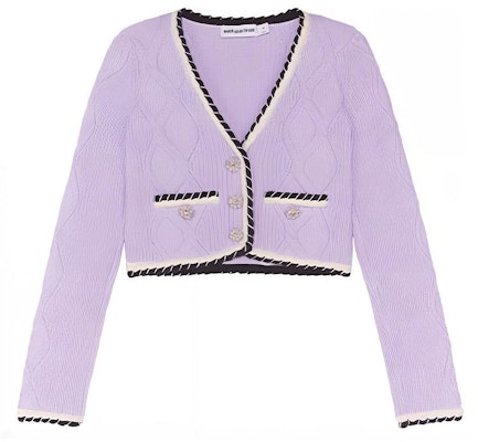 (W) Self-Portrait Ungu Baju Sejuk Kardigan Lengan Panjang Kain Wool Berleher V. SWF343M01600609 Buy (W) Self-Portrait Ungu Baju Sejuk Kardigan Lengan Panjang Kain Wool Berleher V. SWF343M01600609