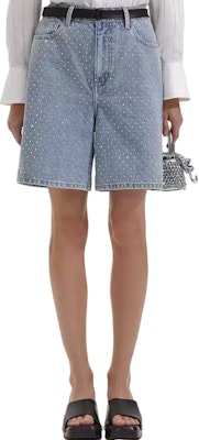 (W) Self-Portrait Seluar Pendek Denim Rhinestone High-Waist Gaya Moden dan Chic. SWF352K02700 Buy (W) Self-Portrait Seluar Pendek Denim Rhinestone High-Waist Gaya Moden dan Chic. SWF352K02700