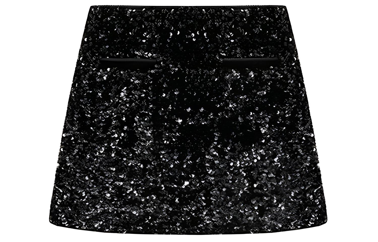(Women) Self-Portrait  Sequin Knit Skirt Classic Black. SWF351Q01600