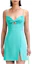 Buy (Women) Self-Portrait Sky Blue Bow Split Mini Slip Dress. SWF342Y12100