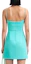 Details for (Women) Self-Portrait Sky Blue Bow Split Mini Slip Dress. SWF342Y12100