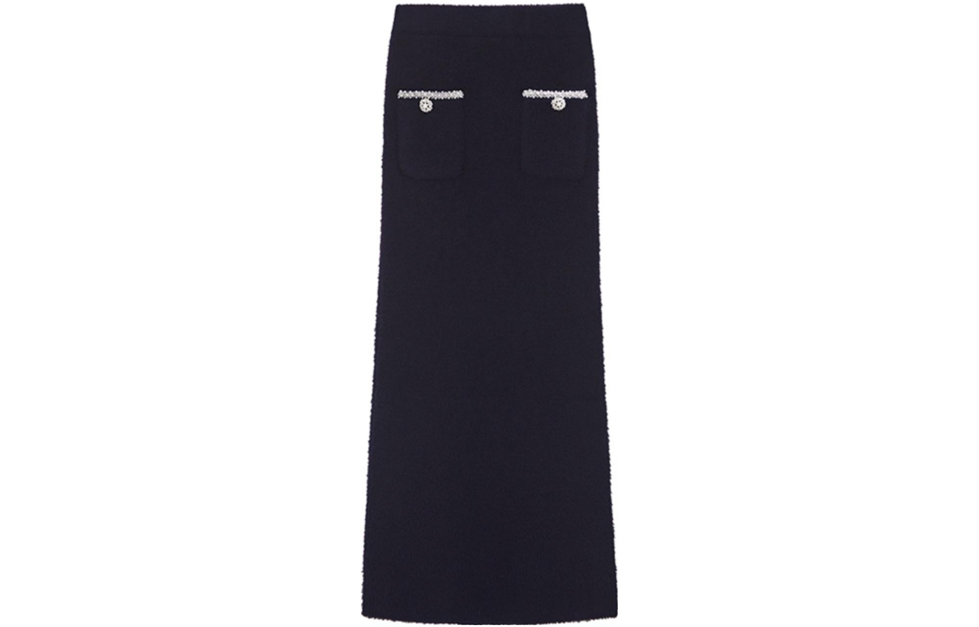 (Women) Self-Portrait  Solid Color Knitted Maxi Dress SWF344M06100 圖 2