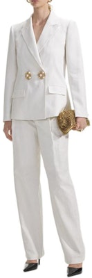 (W) Self-Portrait 純白修身長袖西裝外套 SWF353T00200 Purchase (W) Self-Portrait 純白修身長袖西裝外套 SWF353T00200