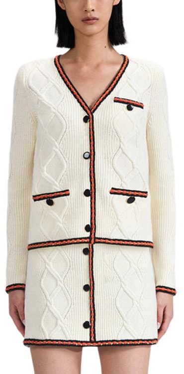 women-self-portrait-v-neck-button-up-knit-cardigan-ivory-white-swf-342-m05300