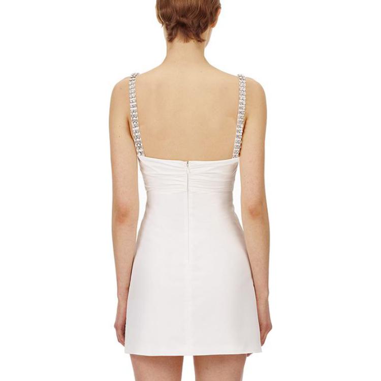 (Women) Self-Portrait  White Bow-Knot Cutout Mini Dress for Parties & Vacations SWF325Y07700 圖 4