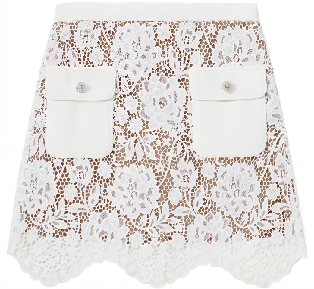 women-self-portrait-white-lace-floral-pleated-mini-skirt-a-line-casual-trendy-swf-343-q00100