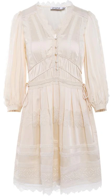 women-self-portrait-white-lace-v-neck-short-sleeve-dress-for-elegant-vacations-swf-345-y01600