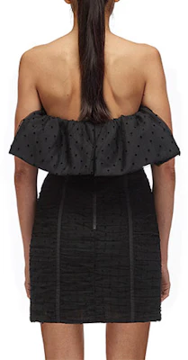 (W) Self-Portrait 黑色波點無袖皺褶貼身中長連身裙 女款 SWF321Y01800 Lookbook (W) Self-Portrait 黑色波點無袖皺褶貼身中長連身裙 女款 SWF321Y01800