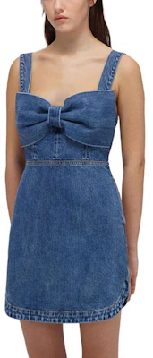 (W) Self-Portrait蓝色蝴蝶结复古短款吊带连衣裙女款 SWF332Y18800 Sizing (W) Self-Portrait蓝色蝴蝶结复古短款吊带连衣裙女款 SWF332Y18800