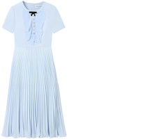 (Women) Self-Portrait Bow Lace Evening Gown Elegant Short Sleeve Pleated Long Dress Women SWF343Y10000 (Women) Self-Portrait Bow Lace Evening Gown Elegant Short Sleeve Pleated Long Dress Women SWF343Y10000