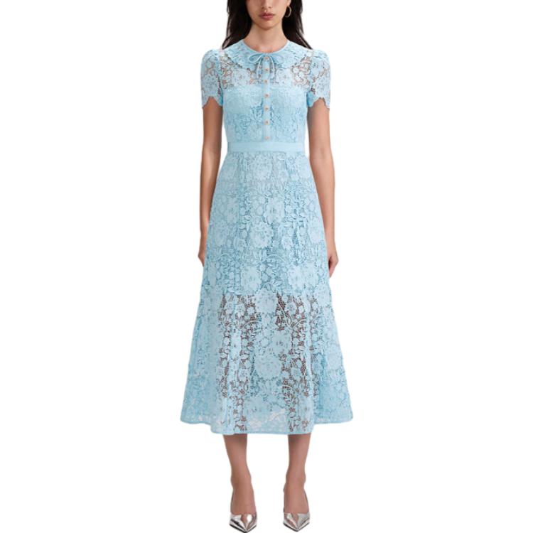 Lookbook (W) Self-Portrait蝴蝶结蕾丝长裙优雅晚礼服公主风女装 SWF343Y09900