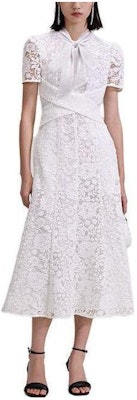 (W) Self-Portrait 蝴蝶结蕾丝修身晚礼服 优雅长款公主短袖连衣裙 SWF343Y04500 Buy (W) Self-Portrait 蝴蝶结蕾丝修身晚礼服 优雅长款公主短袖连衣裙 SWF343Y04500