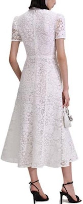 (W) Self-Portrait 蝴蝶结蕾丝修身晚礼服 优雅长款公主短袖连衣裙 SWF343Y04500 Shop (W) Self-Portrait 蝴蝶结蕾丝修身晚礼服 优雅长款公主短袖连衣裙 SWF343Y04500