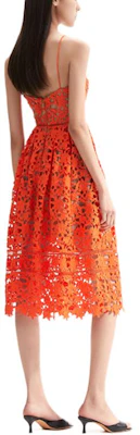 (Women) Self-Portrait Classic Lace Midi Slip Dress Women’s Bright Orange. SWF352Y37300 Shop (Women) Self-Portrait Classic Lace Midi Slip Dress Women’s Bright Orange. SWF352Y37300