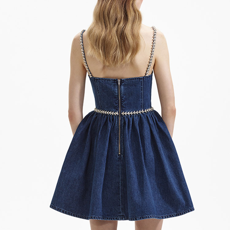 (Women) Self-Portrait Colorblock Bowknot Diamond Elegant Evening Party Princess Dress. SWF352Y25800 圖 4