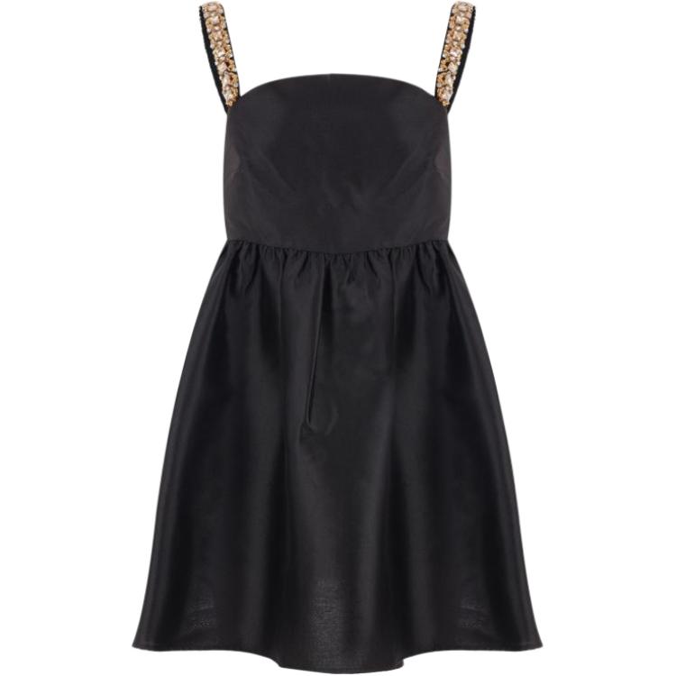 (Women) Self-Portrait Crystal Embellished High-Waist Mini Dress Women Black PF24008SBBLACK 圖 2