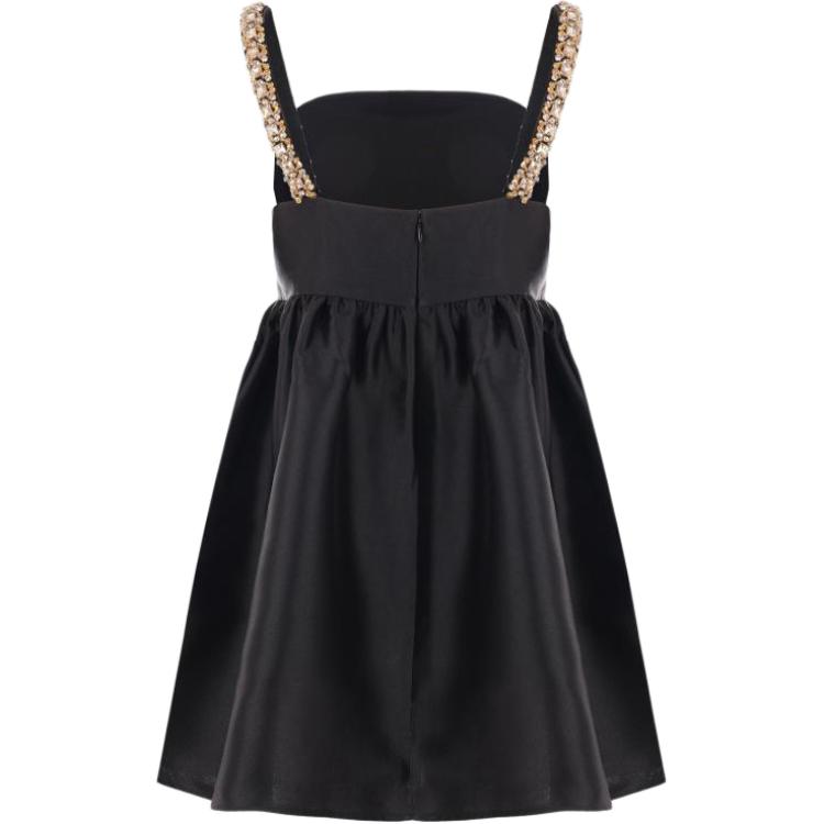 (Women) Self-Portrait Crystal Embellished High-Waist Mini Dress Women Black PF24008SBBLACK 圖 3