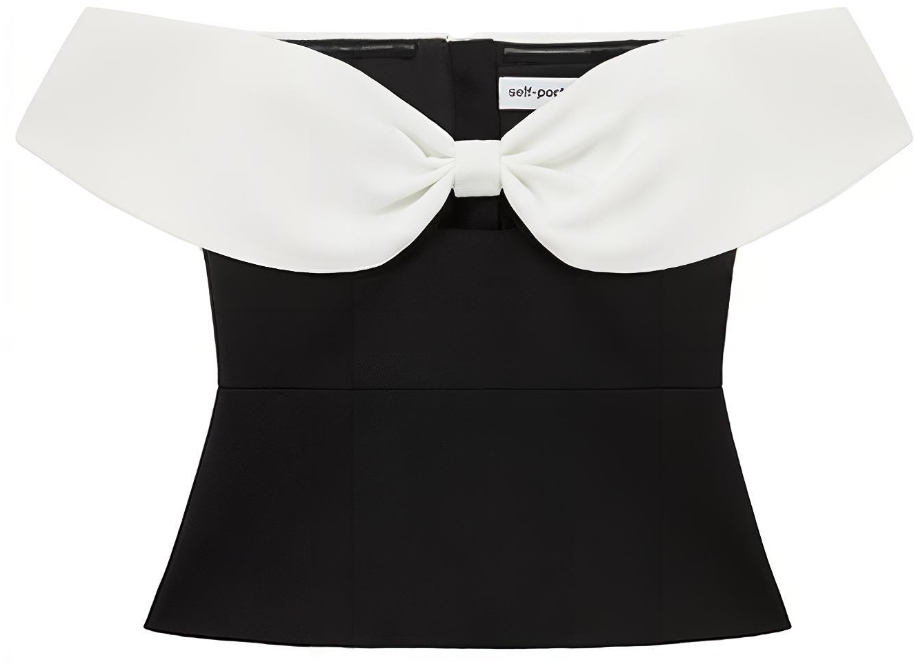 women-self-portrait-early-spring-off-shoulder-bow-blouse-women-black-white-contrast-swf-351-c00400