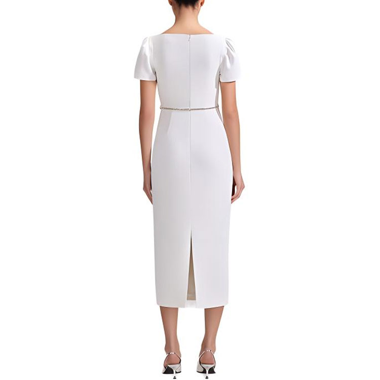 (Women) Self-Portrait Elegant Heart Neckline Short Sleeve Dress for Women - Party & Evening Wear SWF343Y00100 圖 3