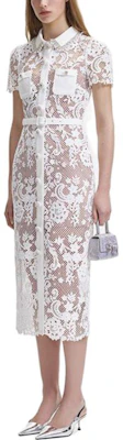 (W) Gaun Malam Elegan Self-Portrait Lace Puteri Lengan Pendek Wanita SWF344Y16200 Shop (W) Gaun Malam Elegan Self-Portrait Lace Puteri Lengan Pendek Wanita SWF344Y16200