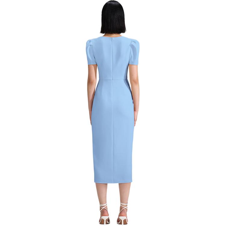 (Women) Self-Portrait Elegant Minimalist Short Sleeve Party Dress for Women SWF342Y22800 圖 3