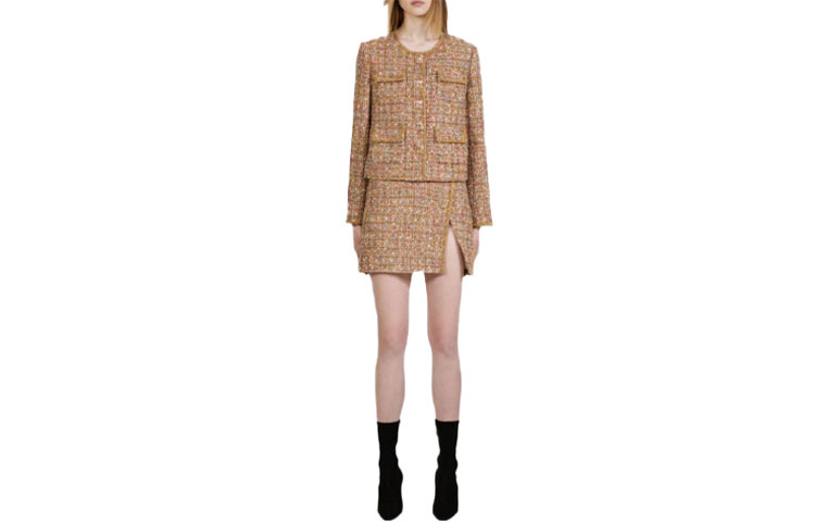 Order (W) Chaqueta Floral de Bolsillos Múltiples Self-Portrait FW22. AW22049J