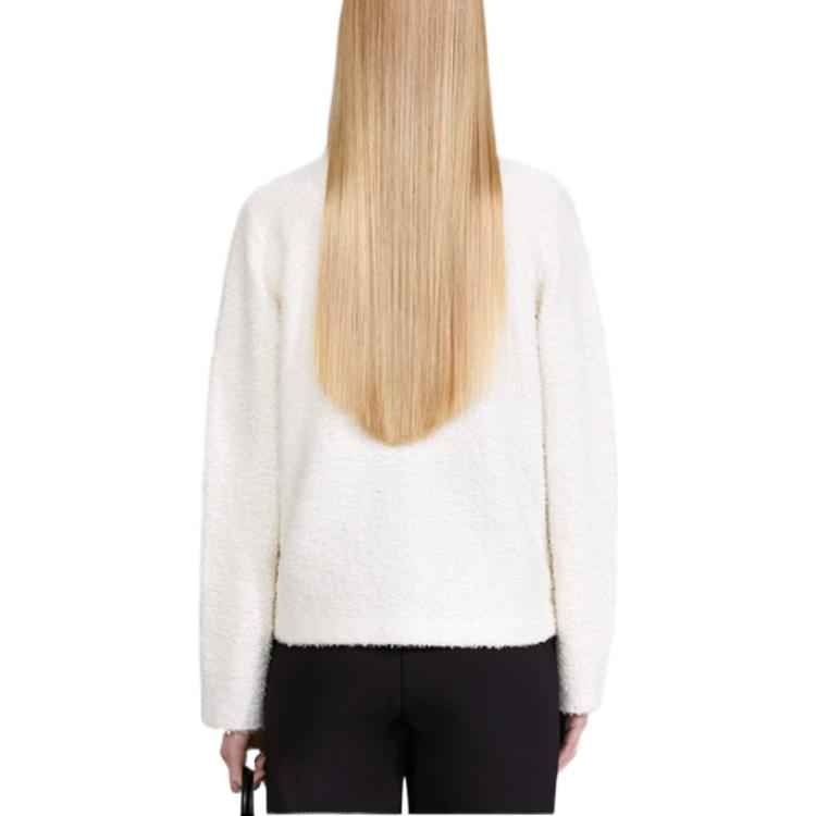 Shop (W) Chaqueta Blanca FW22 Self-Portrait con Bolsillos Múltiples y Detalles de Diamantina SWF336M04700