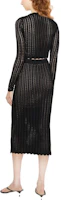 Shop (W) Self-Portrait FW22 黑色V領短版長袖針織上衣 女款 AW22071BLACK