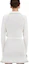 Lookbook (Women) Self-Portrait FW22 White Polo Collar Knit Slim Fit Long Sleeve Mini Dress Women. SWF333M01100