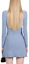 Shop (W) 셀프포트레이트 FW22 여성용 프렌치스타일 레이스 롱슬리브 원피스 라이트 블루 SWF334M05600