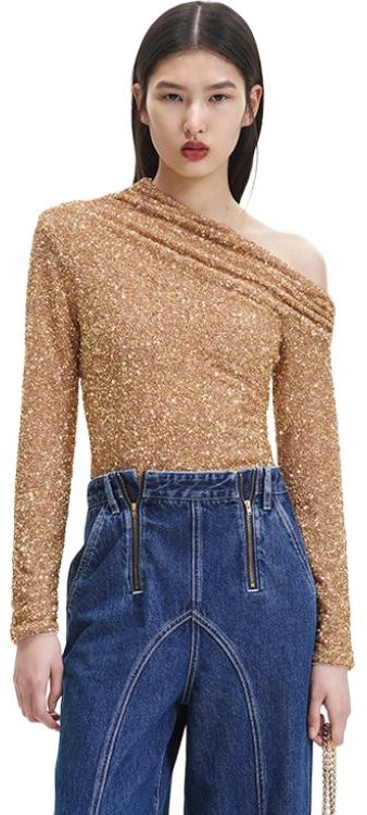 women-self-portrait-gold-french-asymmetric-long-sleeve-casual-top-for-women-swf-344-c03600